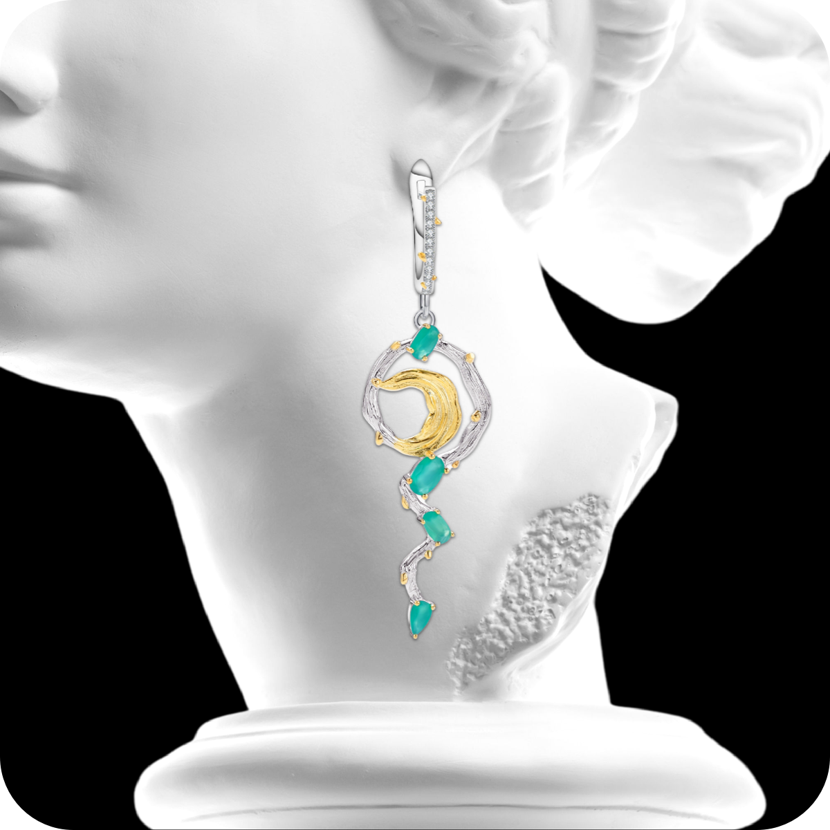 Penrose ♦ Latmus Art Earrings
