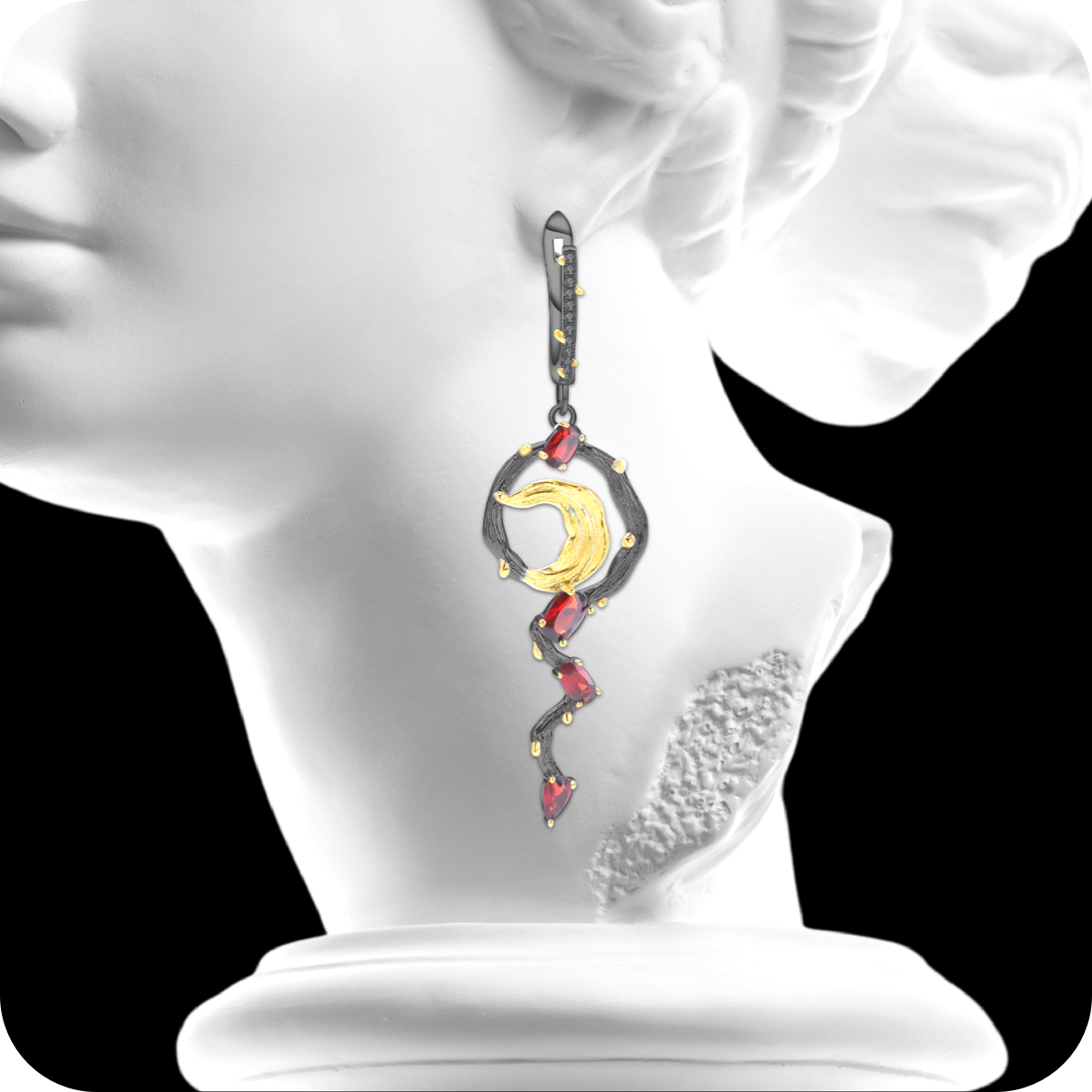 Penrose ♦ Latmus Art Earrings